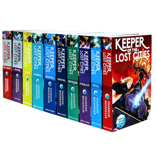Keeper of the Lost Cities Series by Shannon Messenger – Fantasy Adventure Books (Ages 9–14)