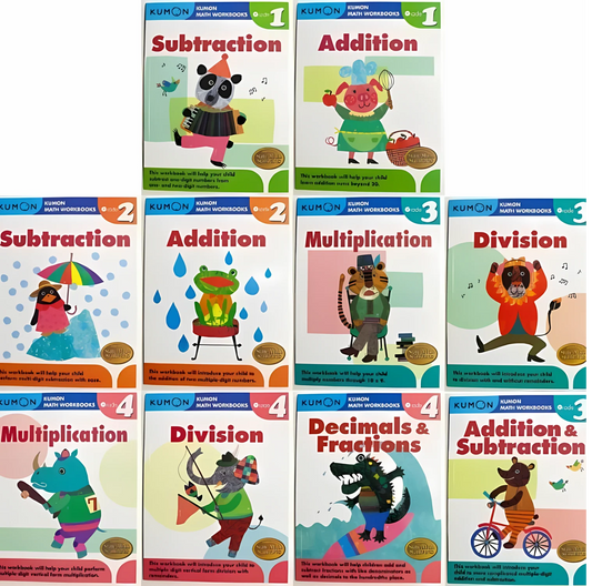 Kumon Math Workbooks