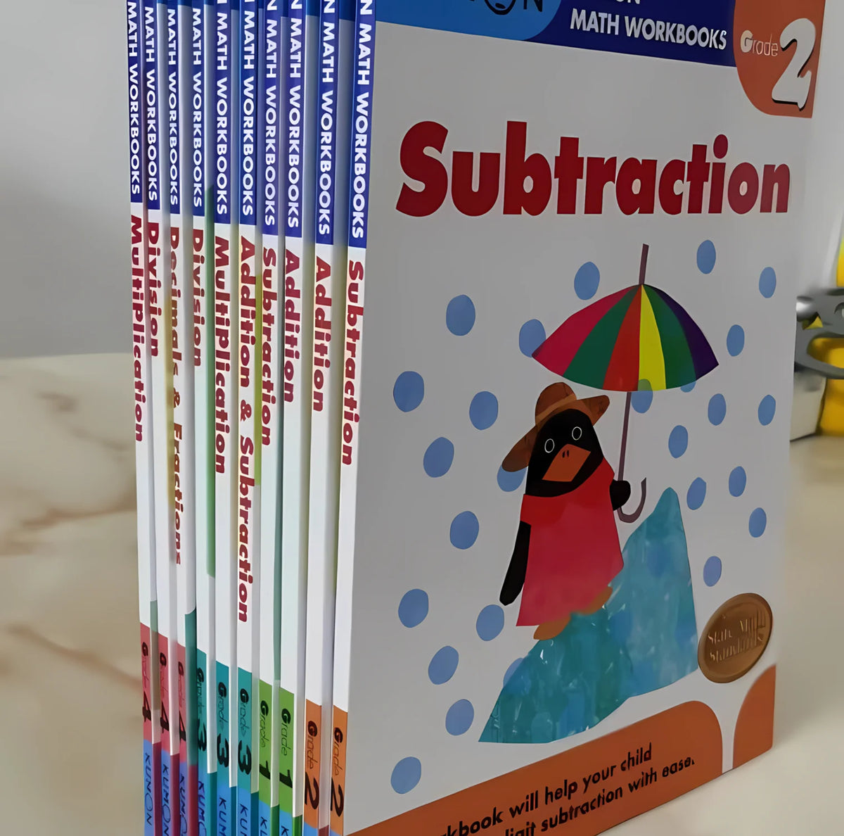 Kumon For Math Support school success with Kumon math practice. Ideal for Grades 1–4 ...