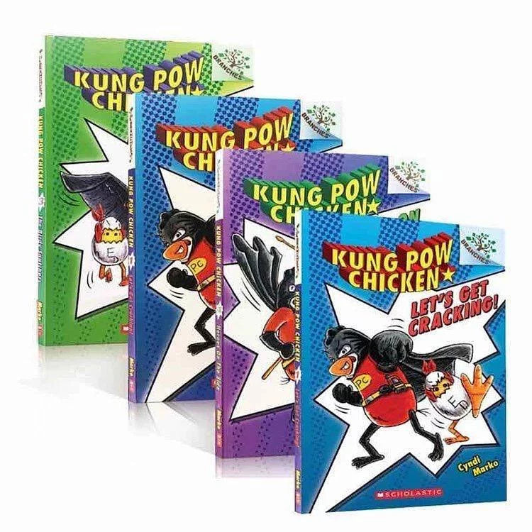 Kung Pow Chicken Books Series
