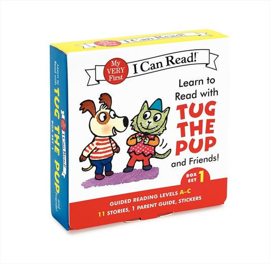 Learn to Read with Tug the Pup Box Set 1 Levels A to C