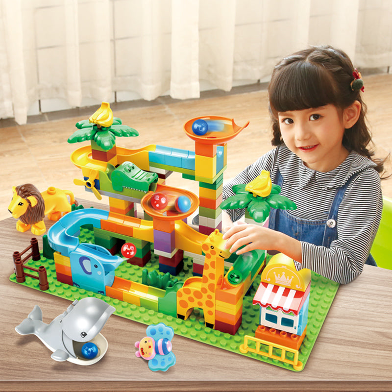 Mountable Building Block Set – 203 Pieces Educational Play