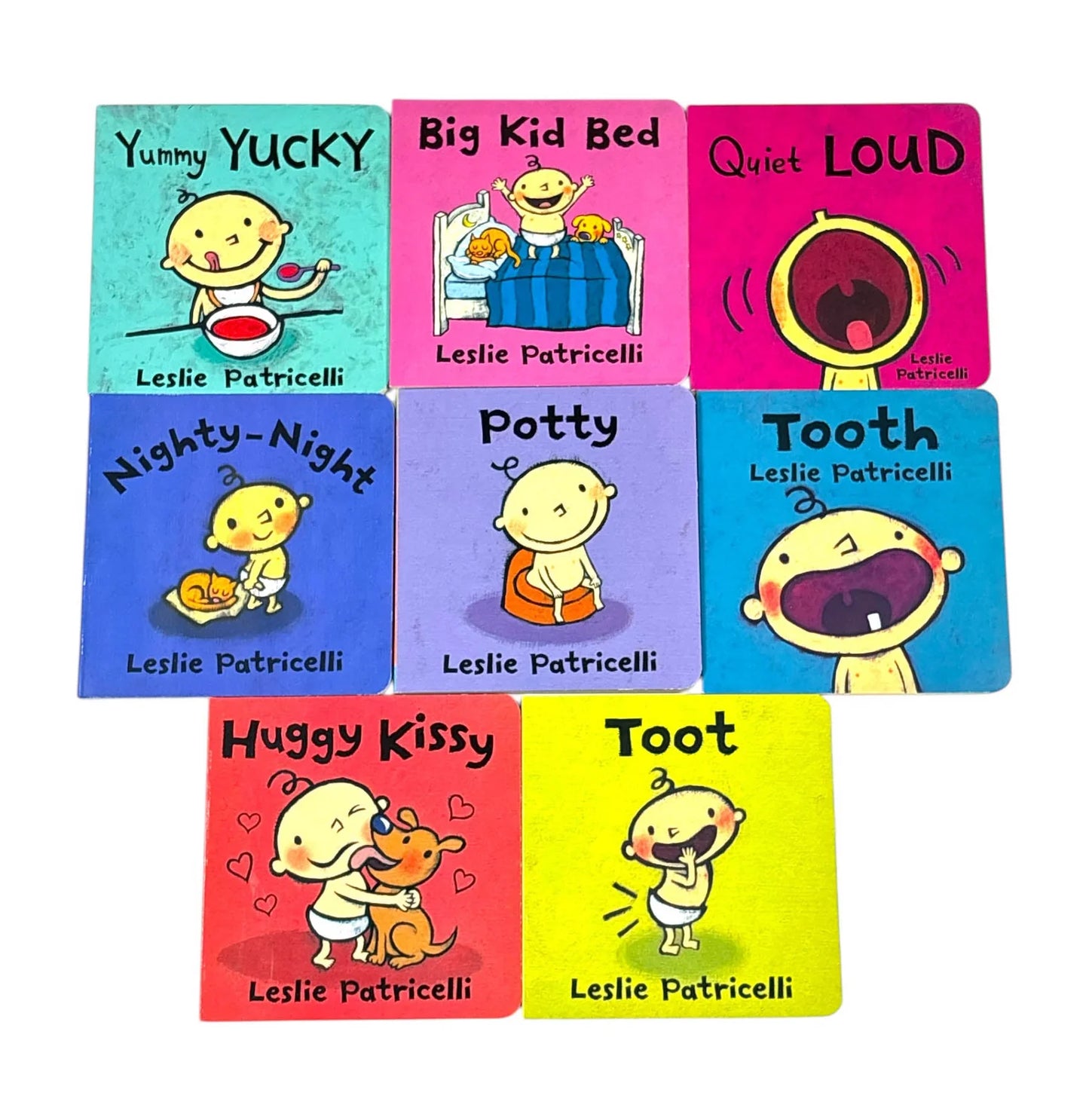 Leslie Patricelli Baby collection (Boardbook)