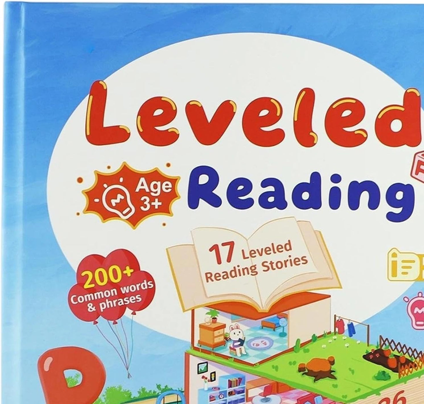 Leveled Reading Interactive Rechargeable Talking Sound Book – 17 Reading Stories