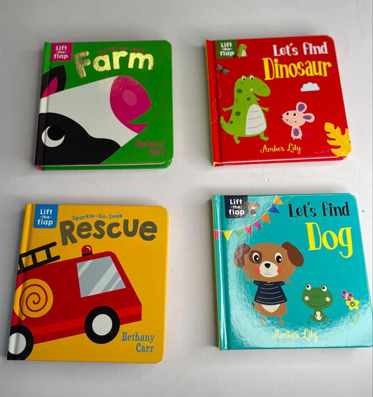 Lift-the-Flap Board Books for Toddlers | Interactive Early Learning Books