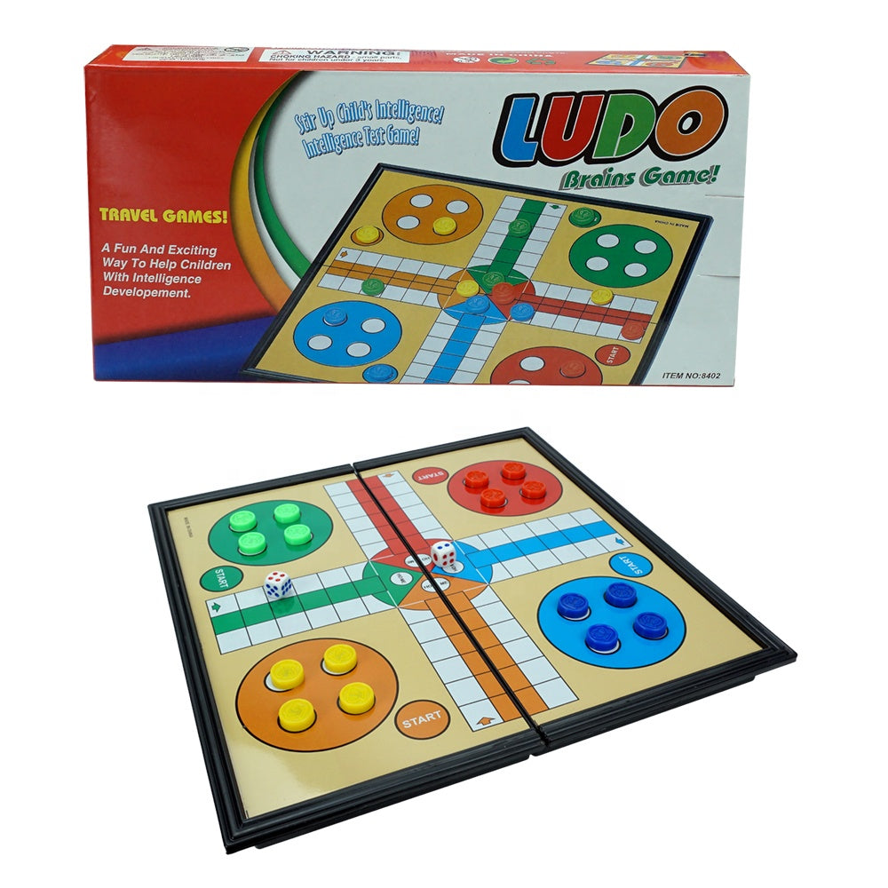 Magnetic Ludo Travel Game – Brains Game