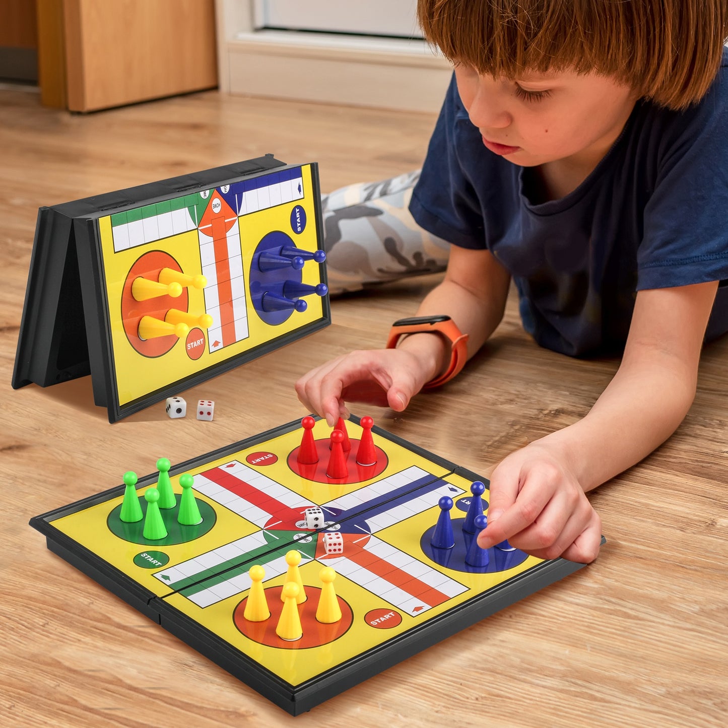 Magnetic Ludo Travel Game – Brains Game