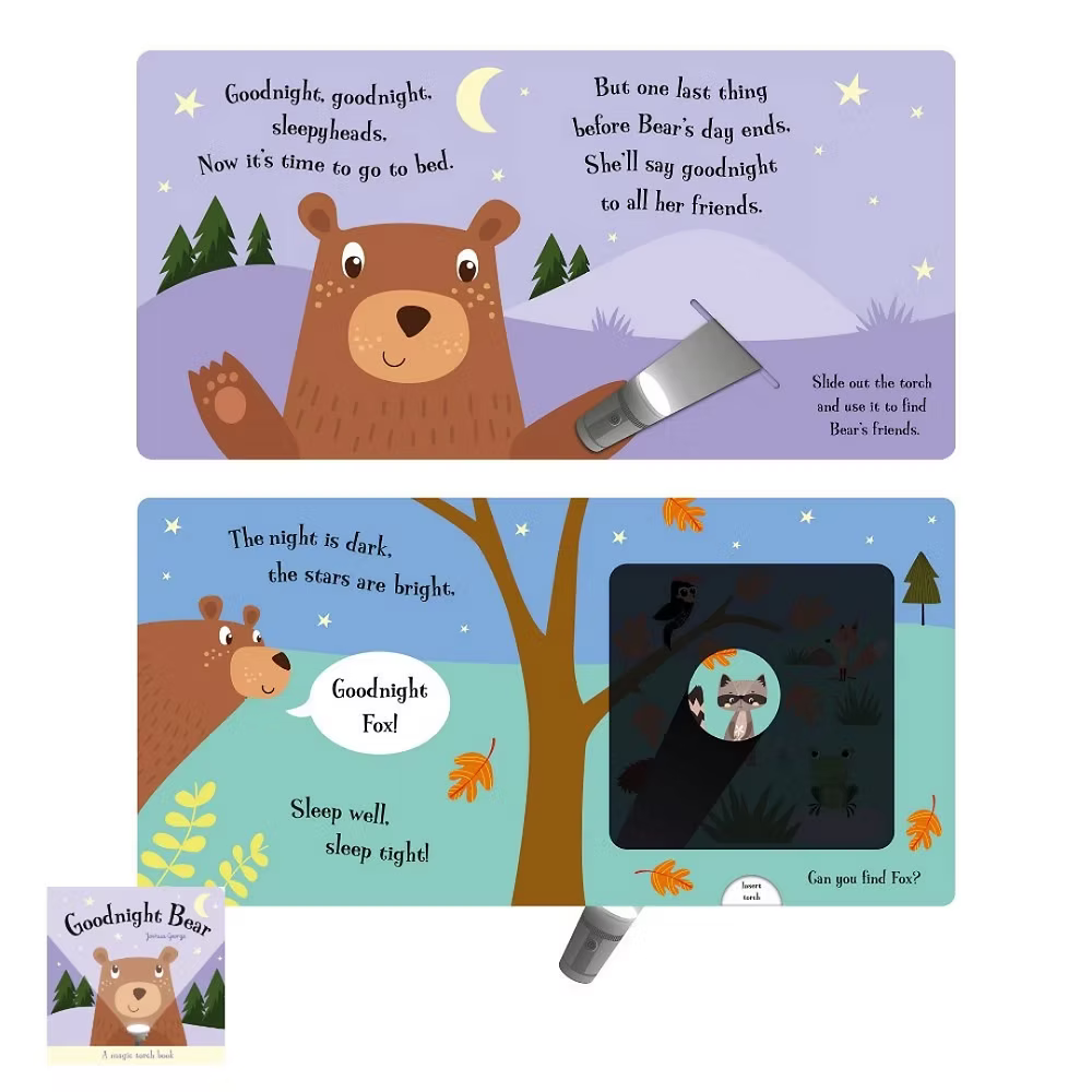 Magic Torch Magic Torch Book Series Set (Interactive Books + Flashlight) – Kids ...