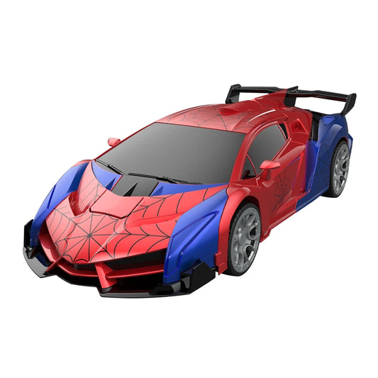 Spider Man Blaze™ 2-in-1 Transforming RC Supercar Robot – Rechargeable Remote Control Action Car
