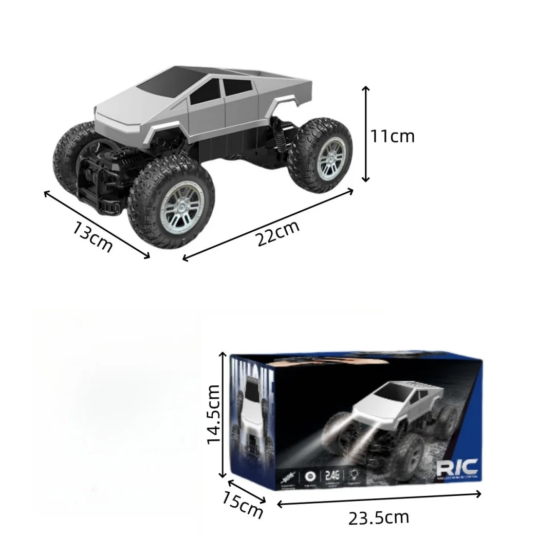 Tesla Cyber Truck Beast RC Drift Truck – High-Speed Remote Control Off-Road Monster Pickup with rechargeable battery