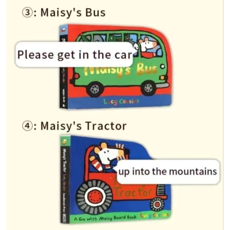 Maisys vehicles collection (Boardbook)
