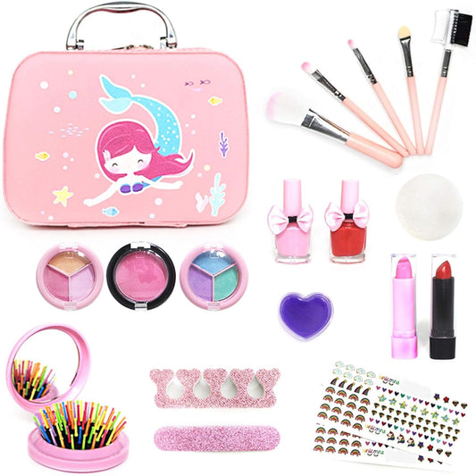 Kids Makeup Set – Washable Princess Cosmetic Kit
