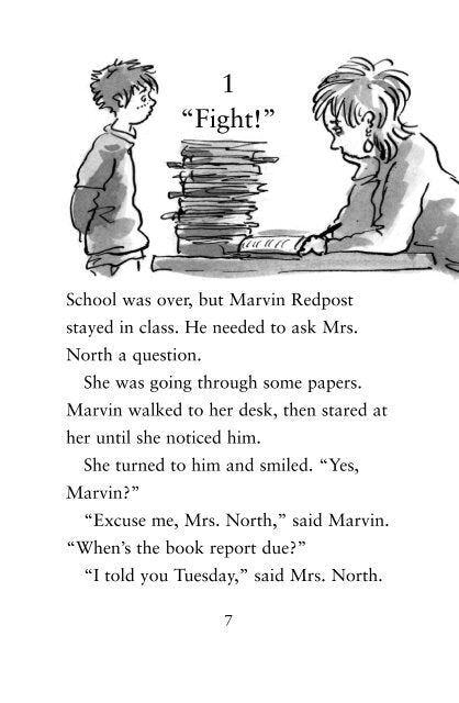 Marvin Redpost Series by Louis Sachar – Funny Chapter Books Set