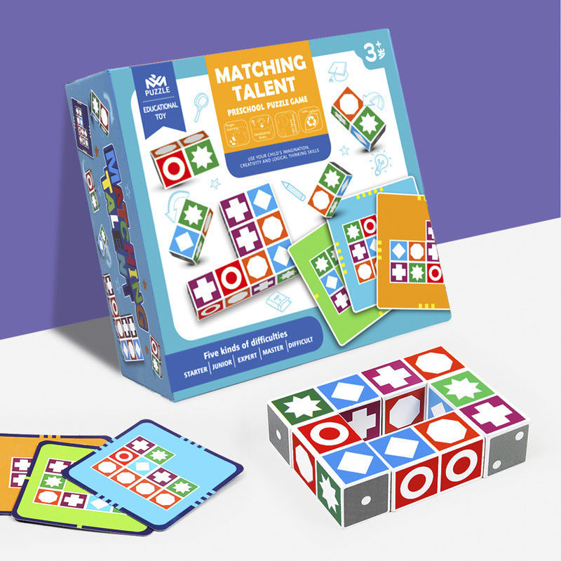 Matching Talent Puzzle Game – Preschool Logic & Shapes