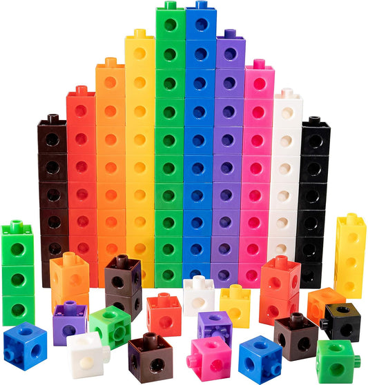 Number Blocks 100 Piece Counting Blocks Linking Cubes