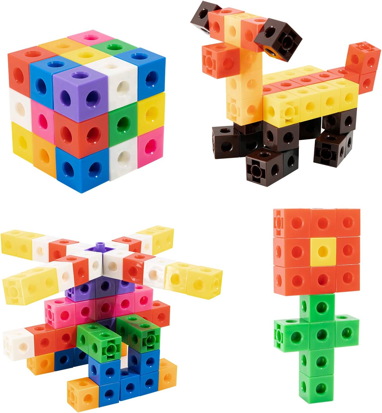 Number Blocks 100 Piece Counting Blocks Linking Cubes