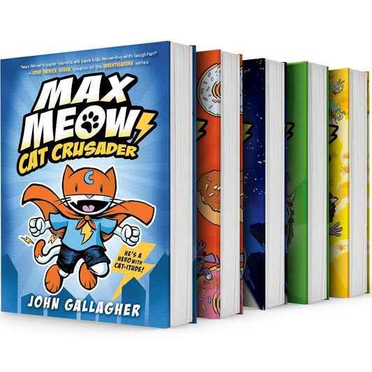Max Meow (5 Books Set) Hardcover