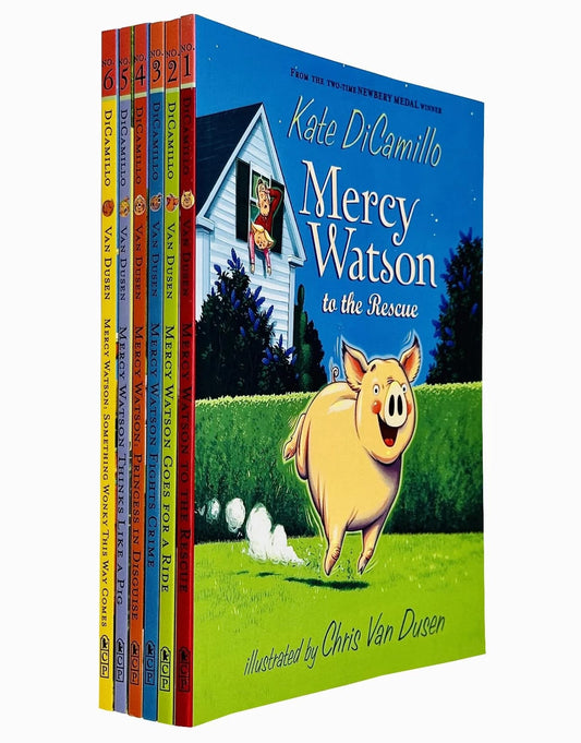 Mercy Watson six-book collection by Kate DiCamillo