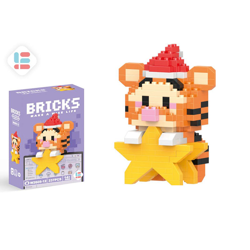 Mini Micro Blocks Set – 3D Puzzle Characters