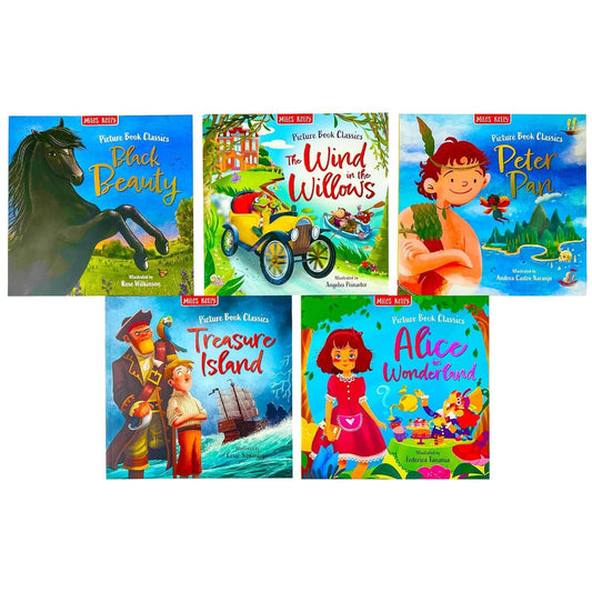 Children Classic Fairytale Bed Time Stories Adventure 10 Picture Books Collection Set - Age 3+ - Paperback
