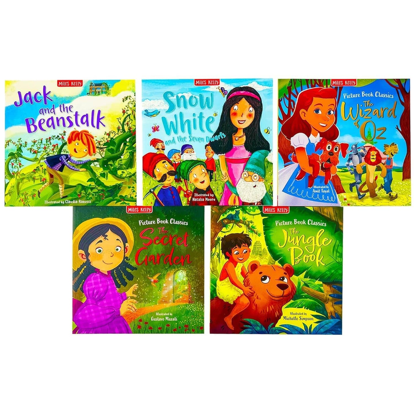 Children Classic Fairytale Bed Time Stories Adventure 10 Picture Books Collection Set - Age 3+ - Paperback