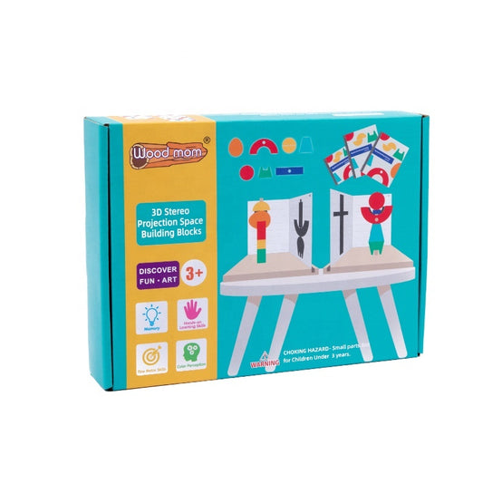 3D Stereo Projection Space Building Blocks