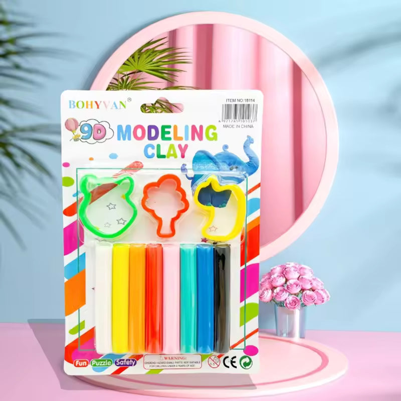 Modelling Clay Colouring Modelling Clay Set – 8 Color Pack for Kids – Kids Library Kenya