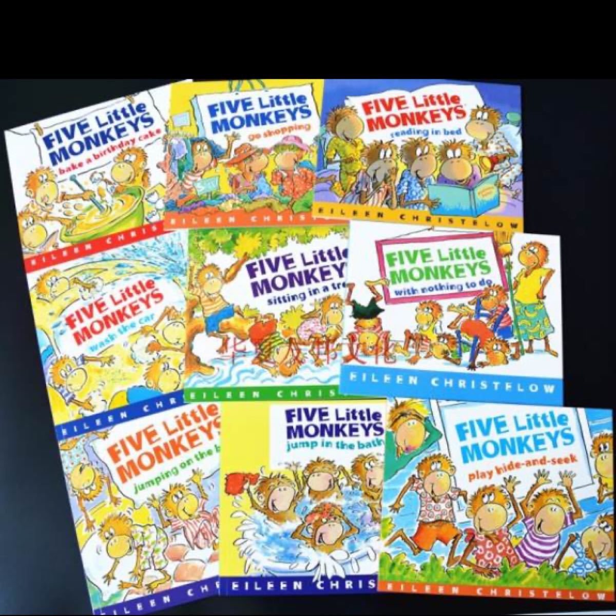 Five Little Monkeys Series by Eileen Christelow-Paperback