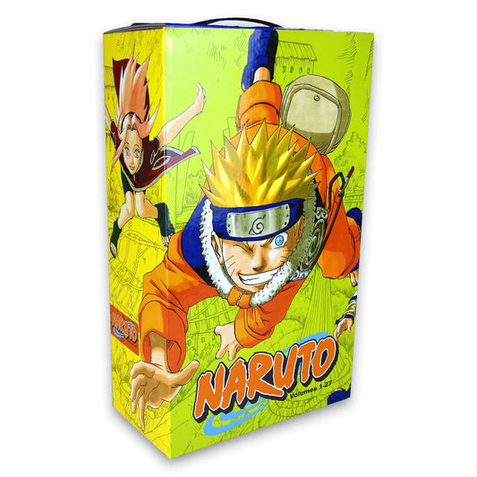 Naruto Vol. 1-27 By Masashi Kishimoto 27 Books collection Box Set - Manga - Age 13+ - Paperback