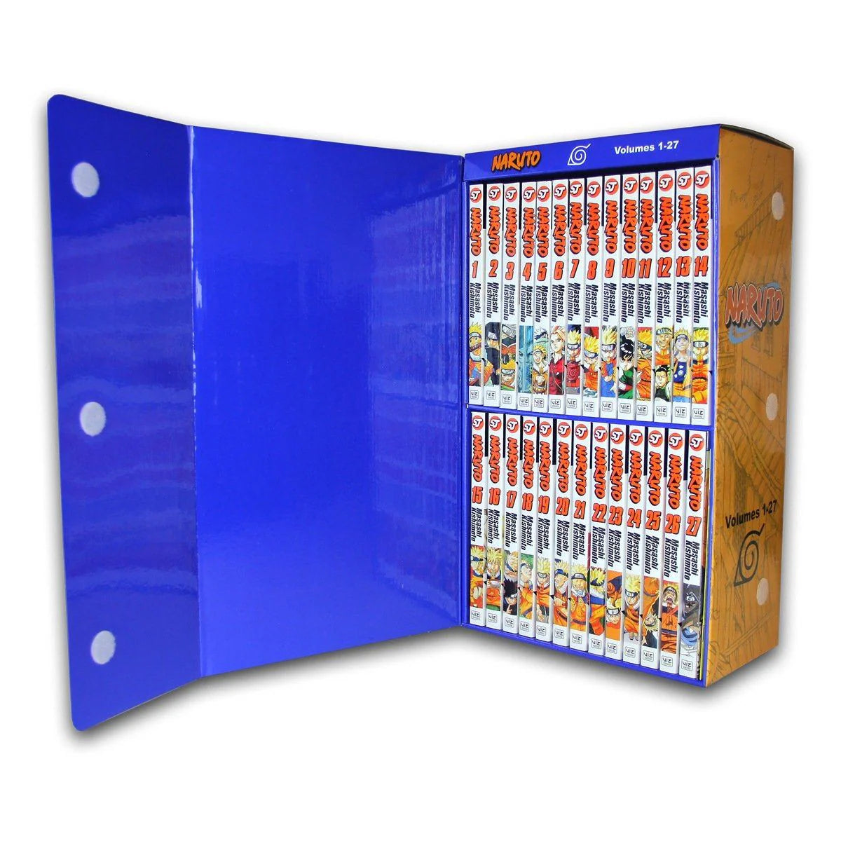 Naruto Vol. 1-27 By Masashi Kishimoto 27 Books collection Box Set - Manga - Age 13+ - Paperback