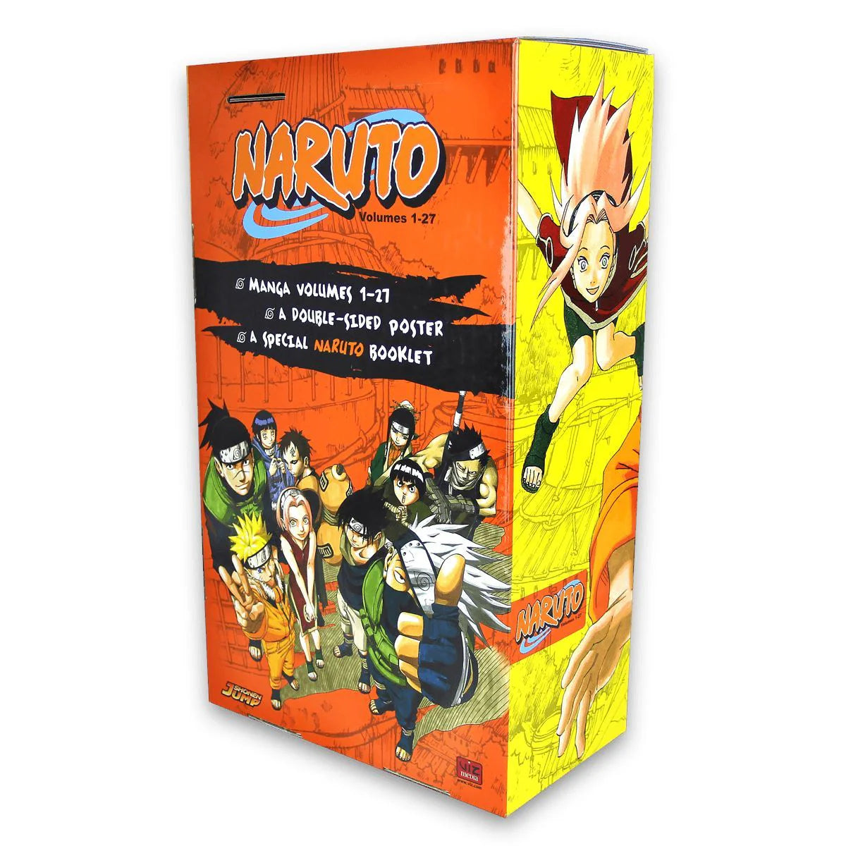 Naruto Vol. 1-27 By Masashi Kishimoto 27 Books collection Box Set - Manga - Age 13+ - Paperback