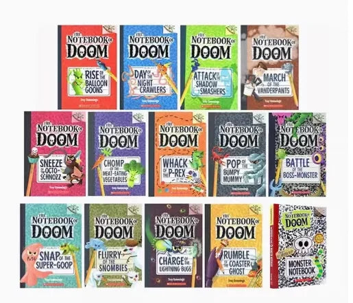 The Notebook of Doom Series by Troy Cummings – Funny Chapter Books Set