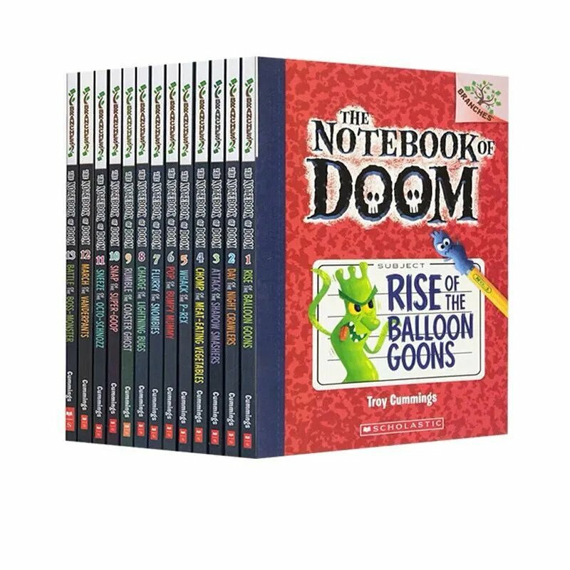 The Notebook of Doom Series by Troy Cummings – Funny Chapter Books Set