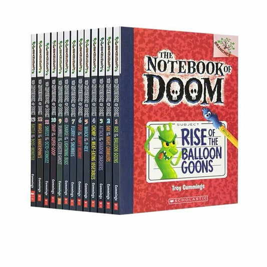 The Notebook of Doom Series by Troy Cummings – Funny Chapter Books Set