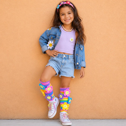 Oopsie Daisy 3D Knee-High Socks for Kids