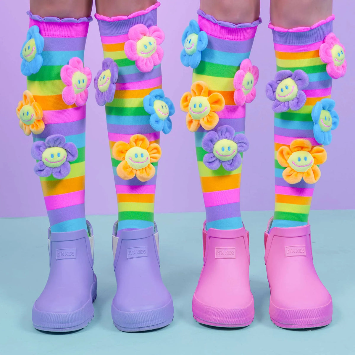 Oopsie Daisy 3D Knee-High Socks for Kids