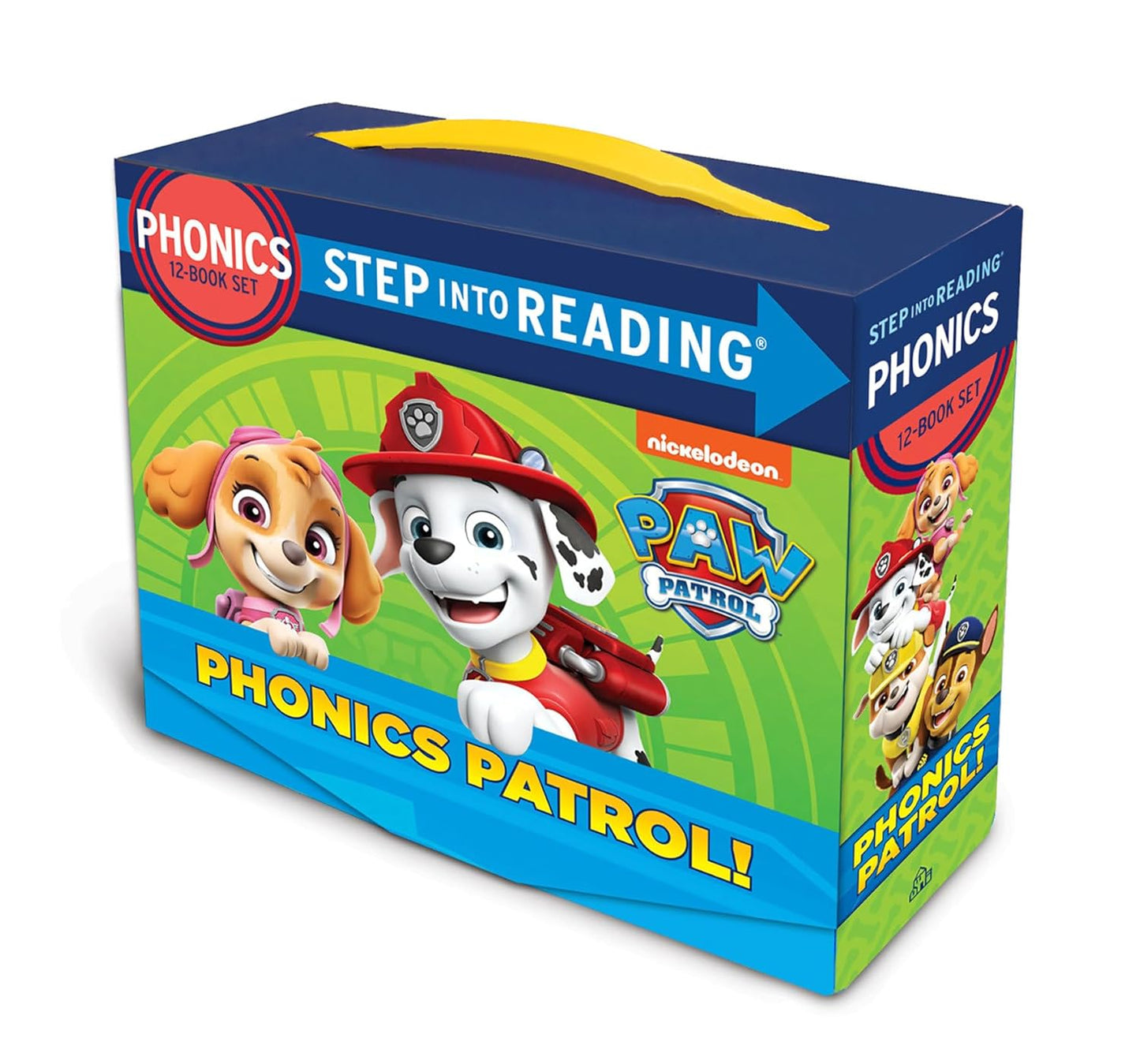 Paw Patrol Phonics Reading Set – 12 Early Reader Books for Kids (Step Into Reading Collection)