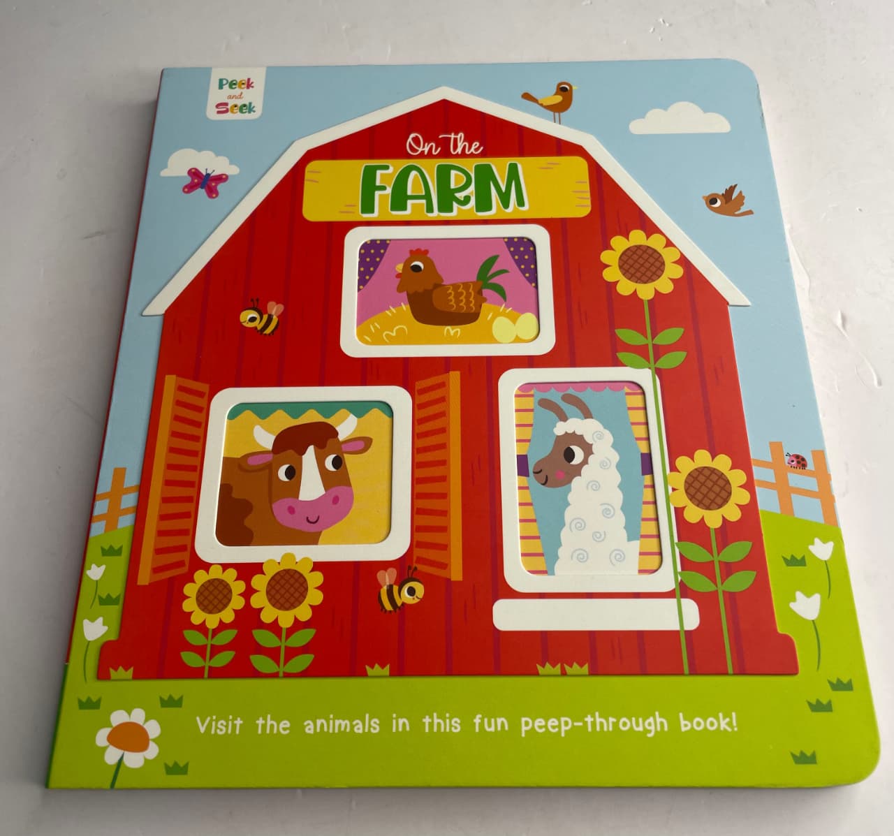 Peek and Seek Board Books for Toddlers | Interactive Early Learning Books