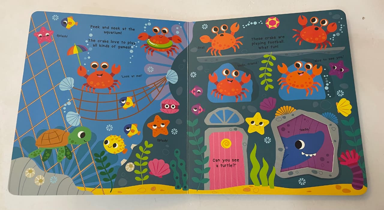 Peek and Seek Board Books for Toddlers | Interactive Early Learning Books