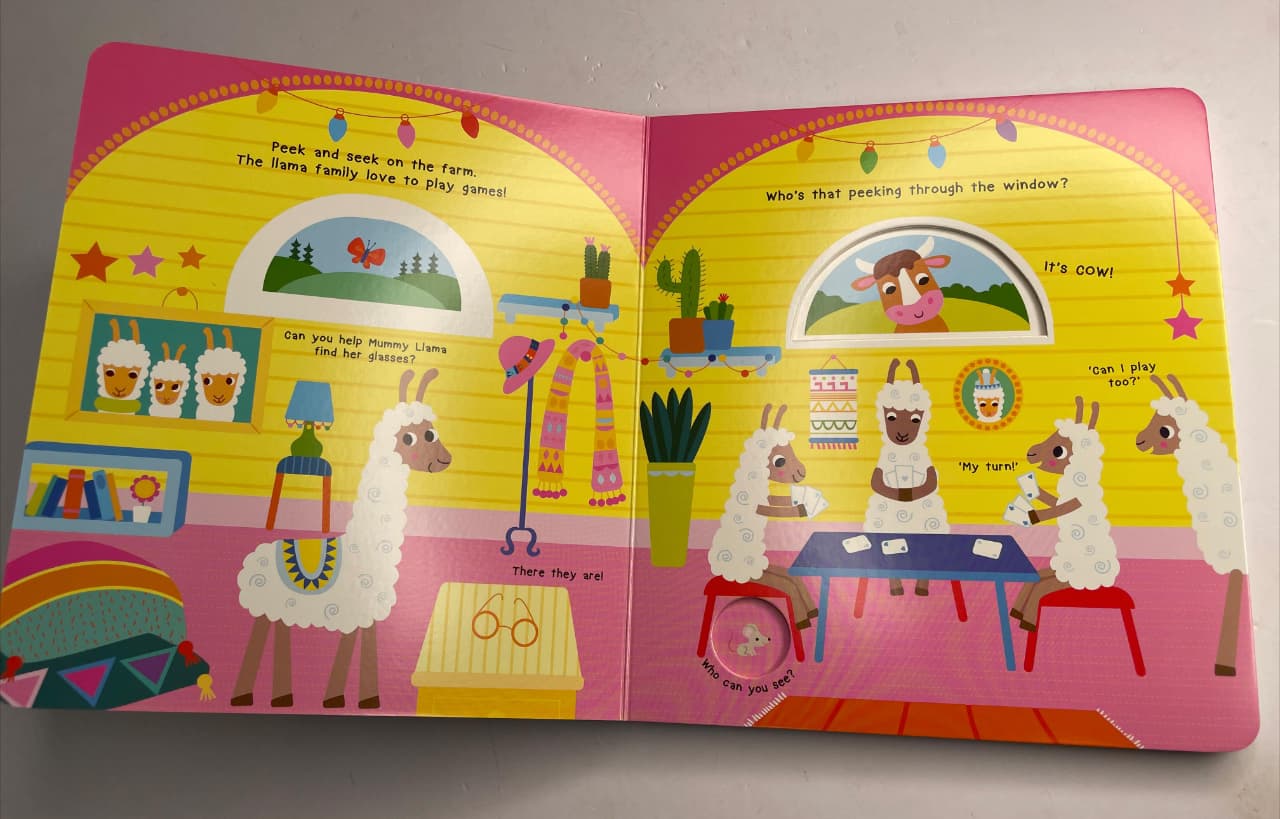 Peek and Seek Board Books for Toddlers | Interactive Early Learning Books