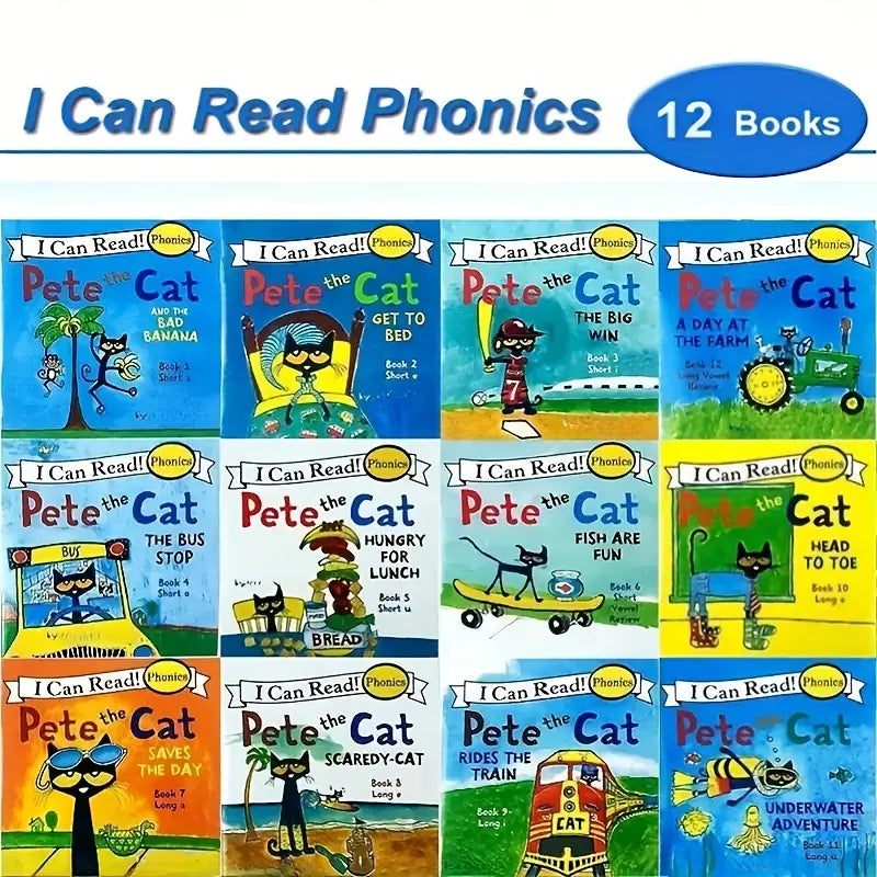 I Can Read Phonics: Pete the Cat 12-Book Collection