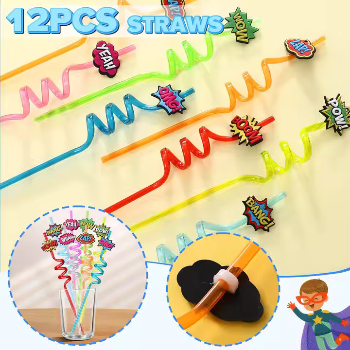 Superhero Party Favors – 122pcs Birthday Goodie Bag Fillers for Kids