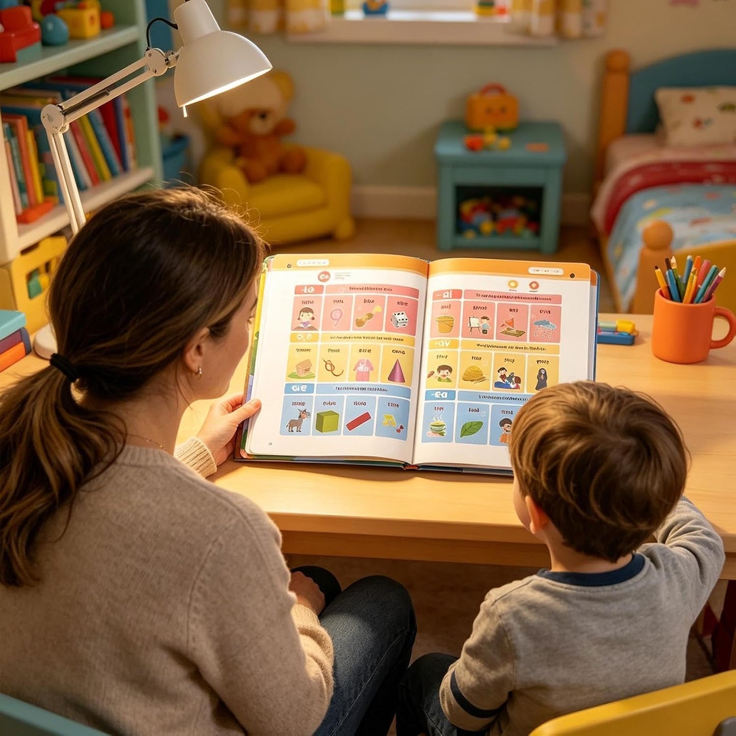 First Phonics Sound Book – Interactive Talking Learning Book with 500+ Words
