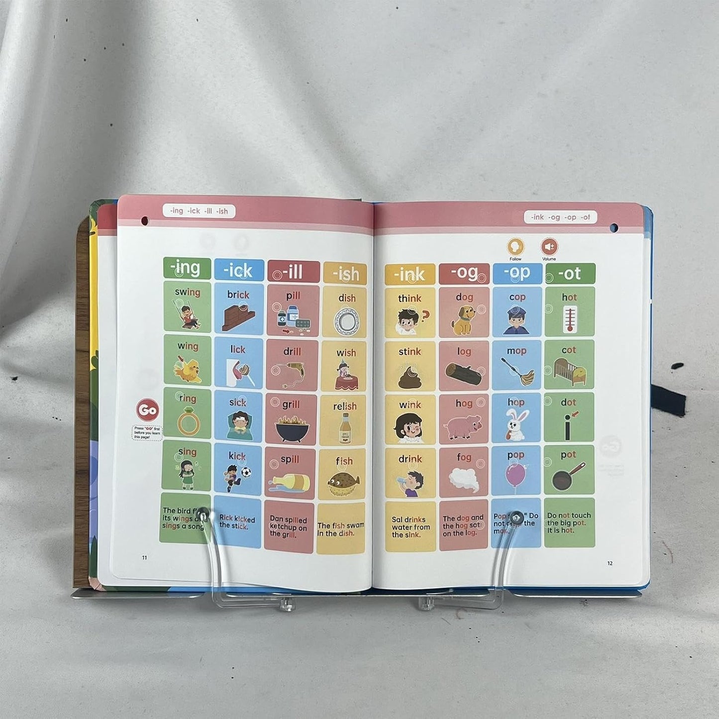 First Phonics Sound Book – Interactive Talking Learning Book with 500+ Words