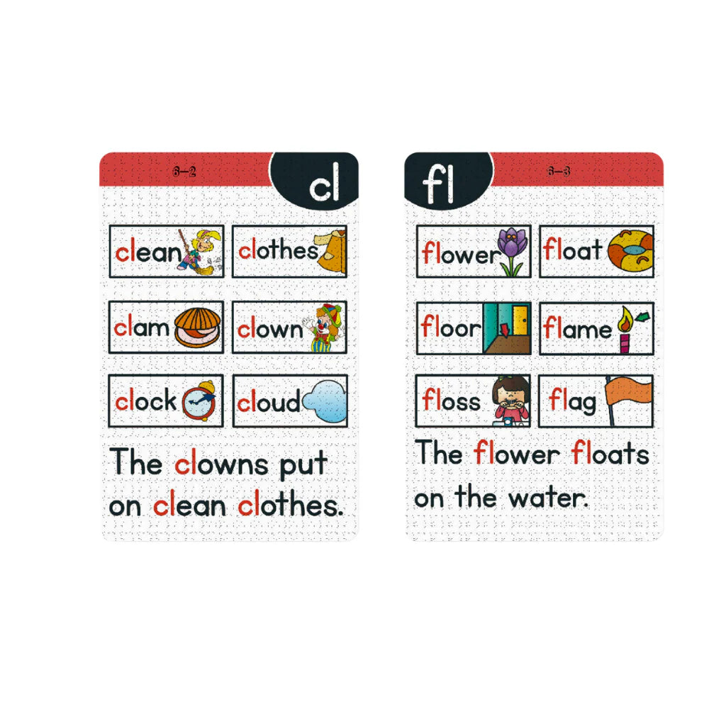 Read And Learn Phonics Flashcards