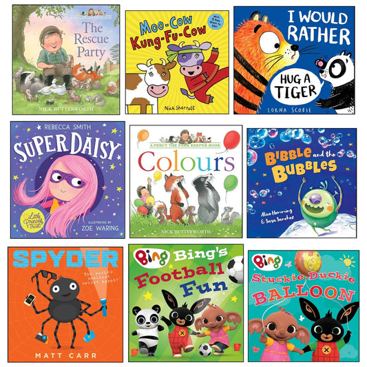 Picture Books Set Of 9