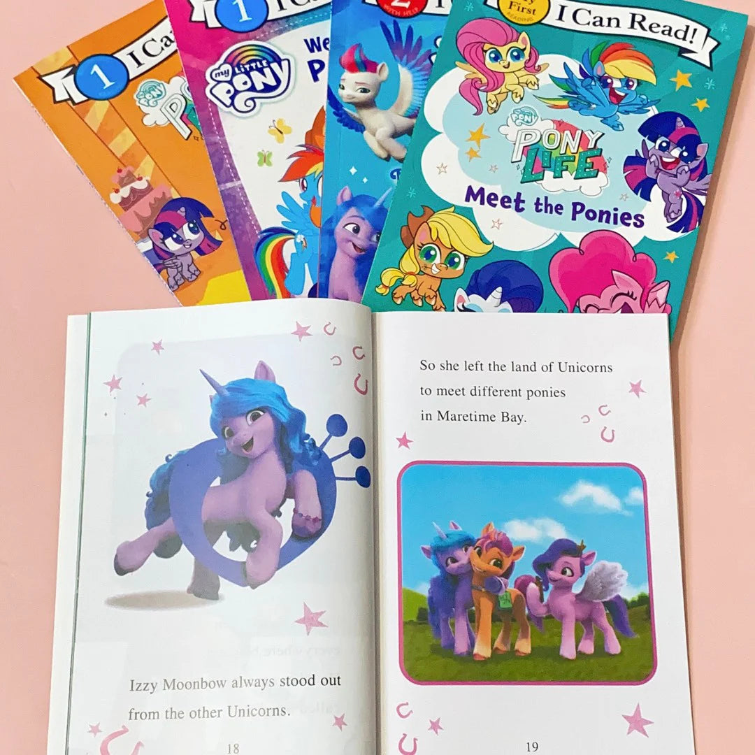 Mlp Reader Collection My Little Pony I Can Read Level 1 | 10 Early Reader Books for Ages 4–7 ...