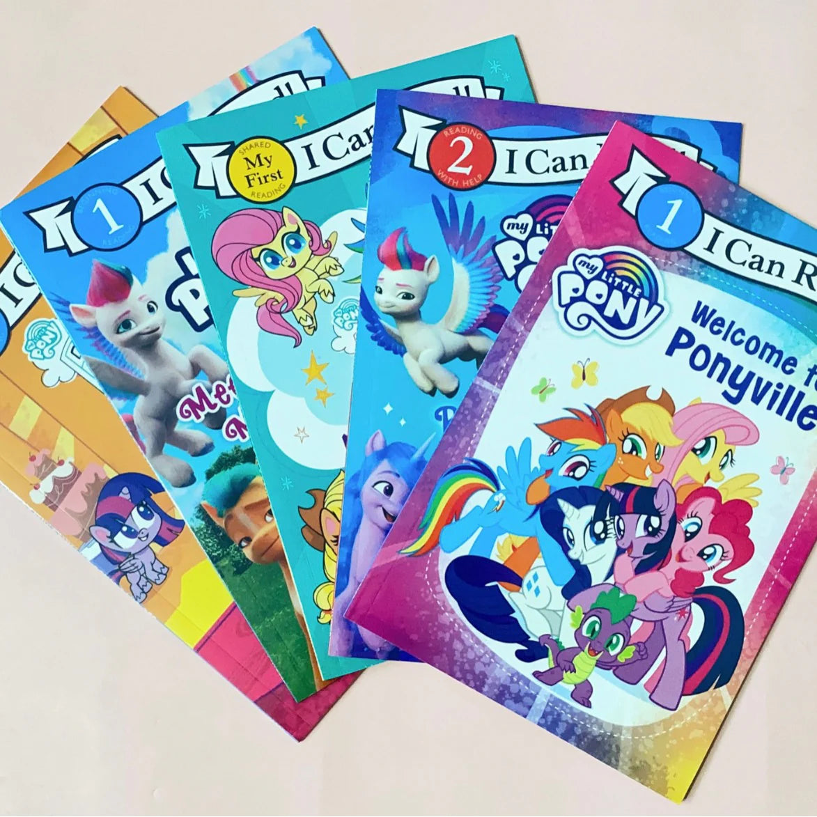 Mlp Reader Collection My Little Pony I Can Read Level 1 | 10 Early Reader Books for Ages 4–7 ...