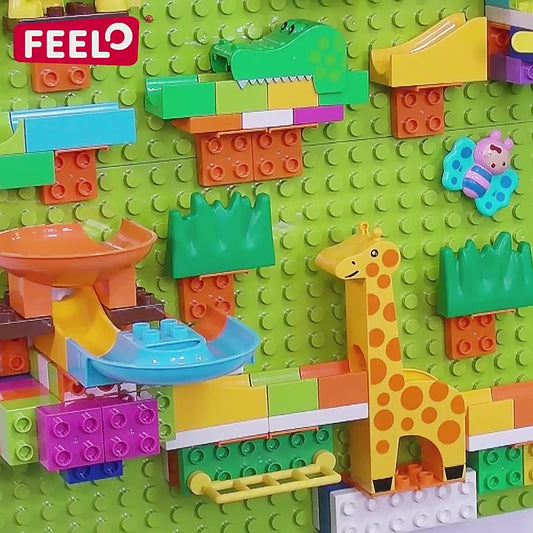 Mountable Building Block Set – 203 Pieces Educational Play