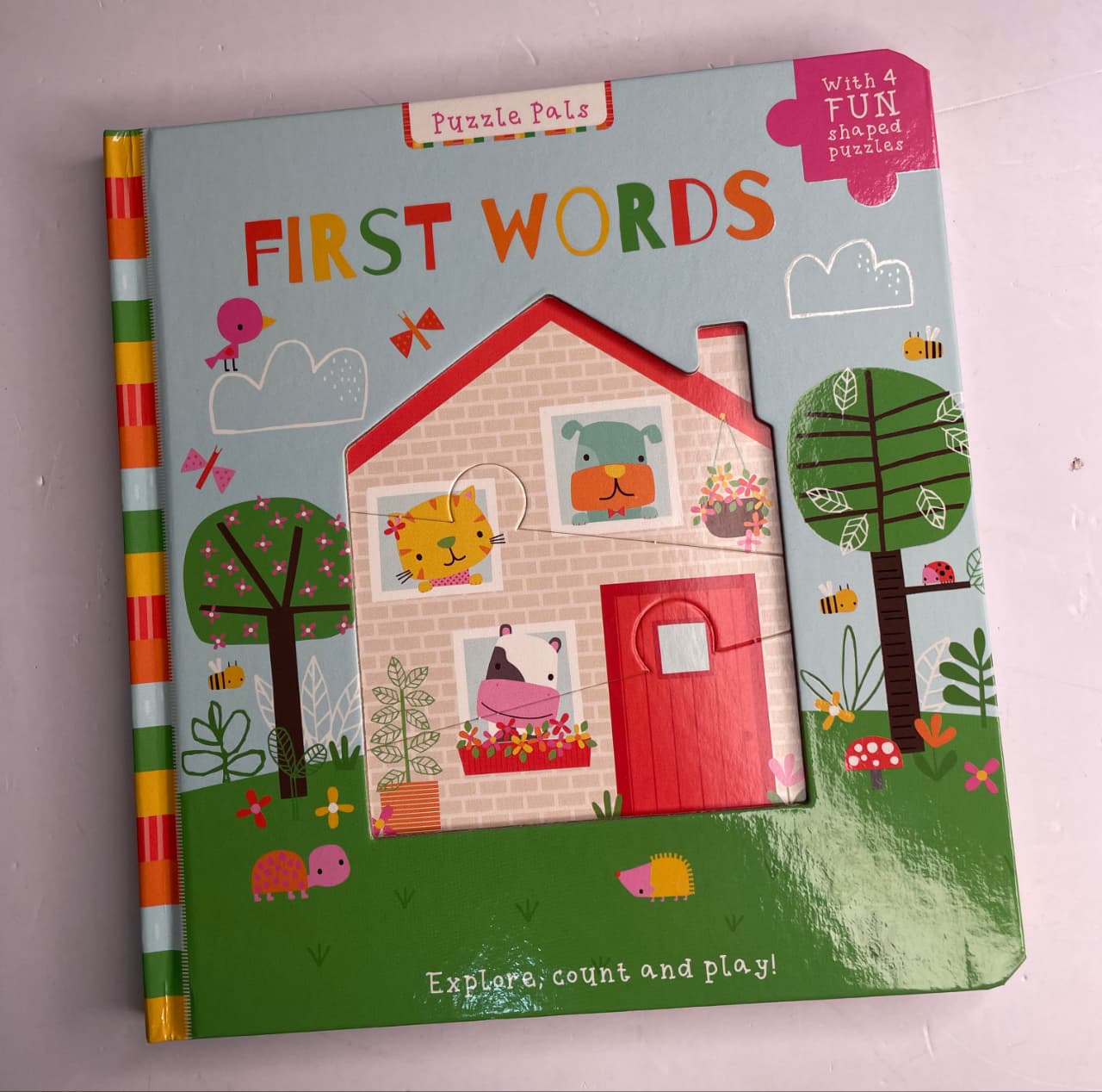 Puzzle Pals Interactive Board Books for Toddlers | Early Learning Puzzle Books